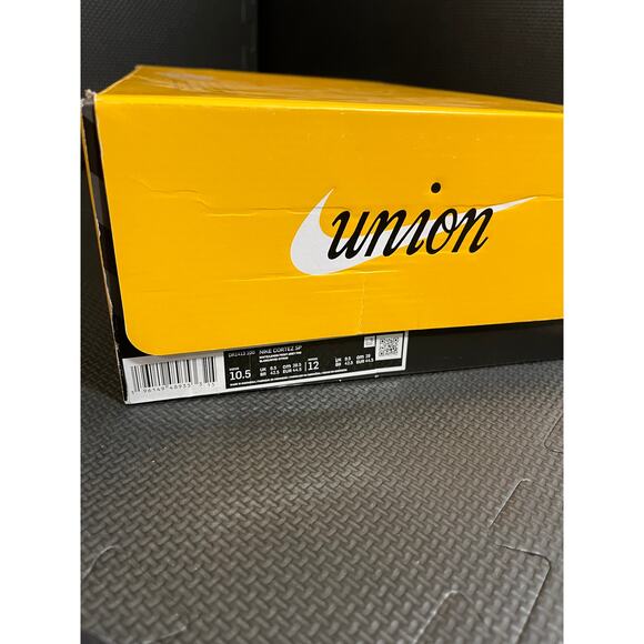Nike Cortez SP x Union LA Lemon‎ Frost Sneakers [DR1413-100] Men's Size 10.5 - Picture 8 of 11